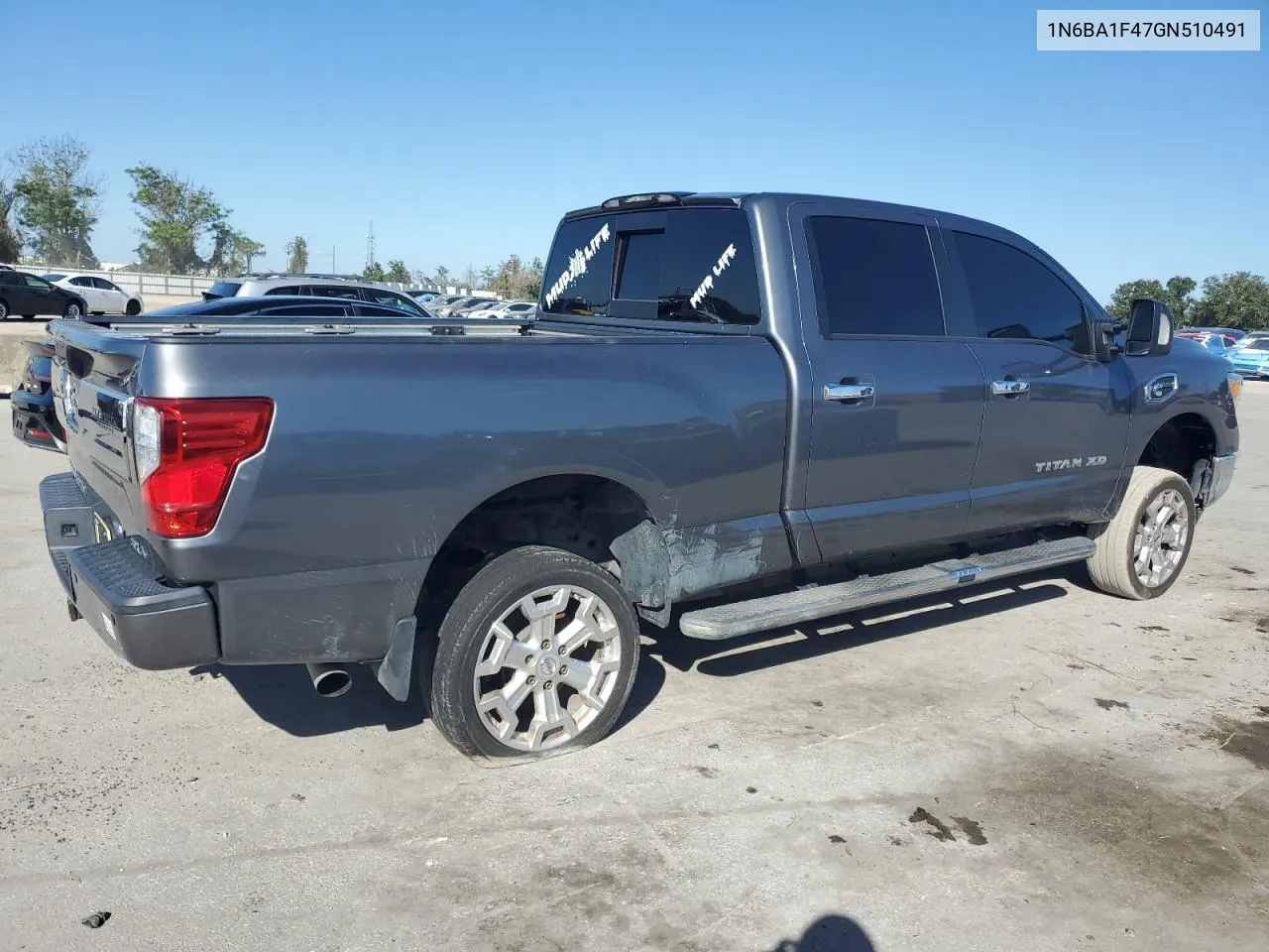 2016 Nissan Titan Xd Sl VIN: 1N6BA1F47GN510491 Lot: 77826454