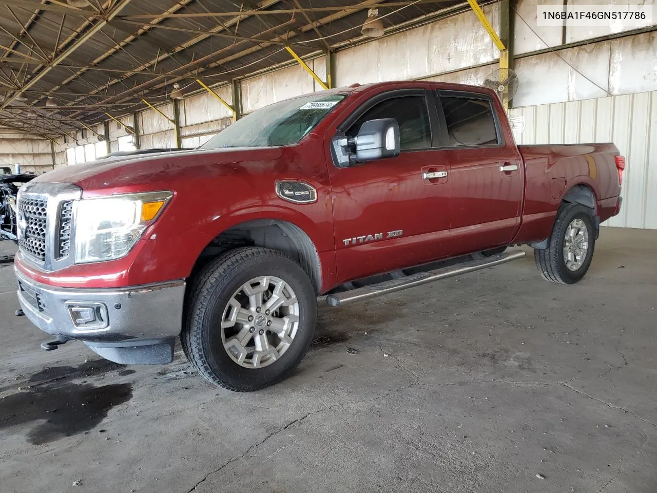 2016 Nissan Titan Xd Sl VIN: 1N6BA1F46GN517786 Lot: 78948674