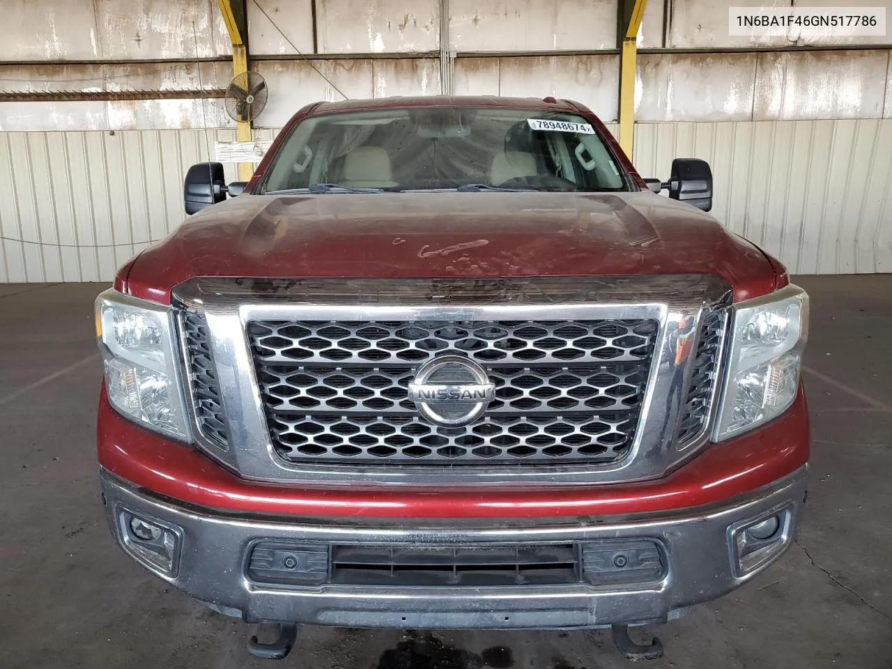 2016 Nissan Titan Xd Sl VIN: 1N6BA1F46GN517786 Lot: 78948674