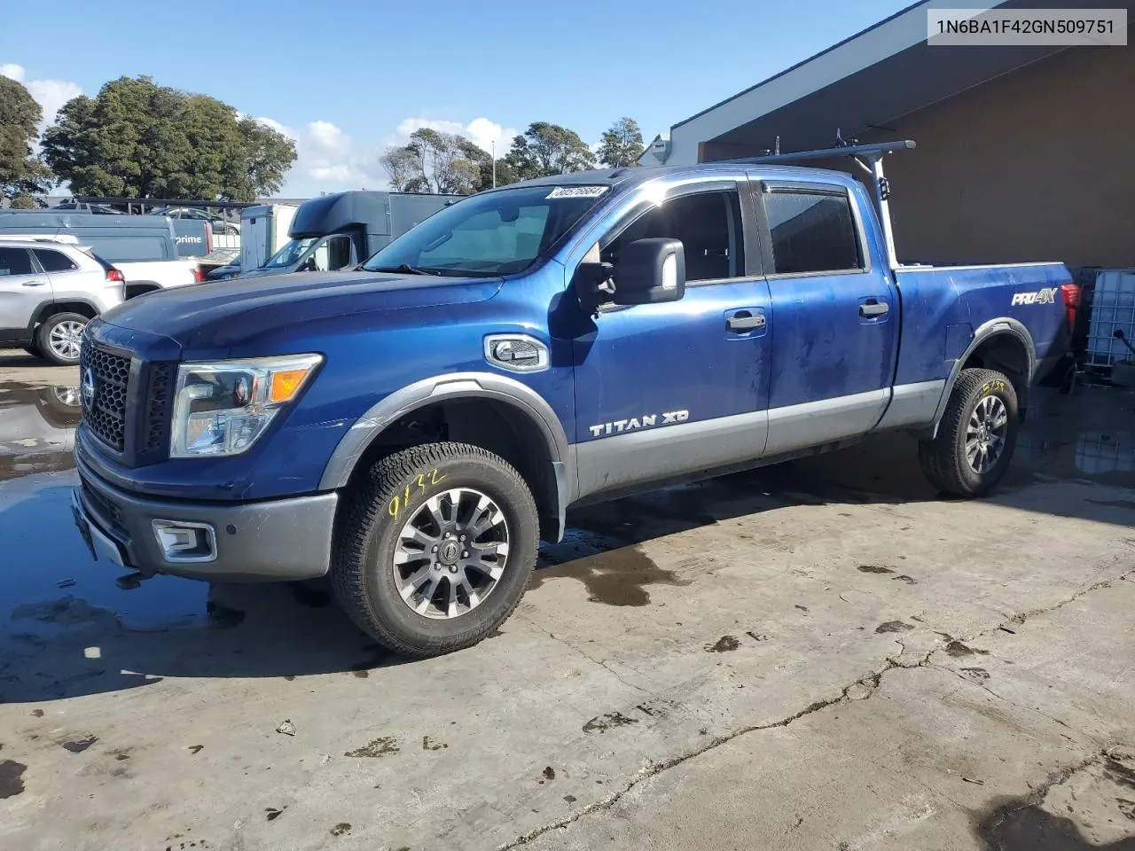 2016 Nissan Titan Xd Sl VIN: 1N6BA1F42GN509751 Lot: 80576664