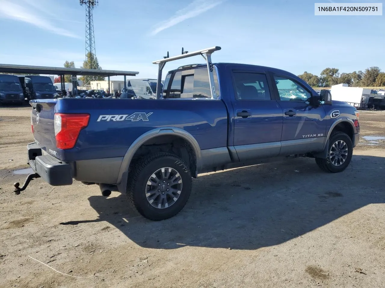 2016 Nissan Titan Xd Sl VIN: 1N6BA1F42GN509751 Lot: 80576664