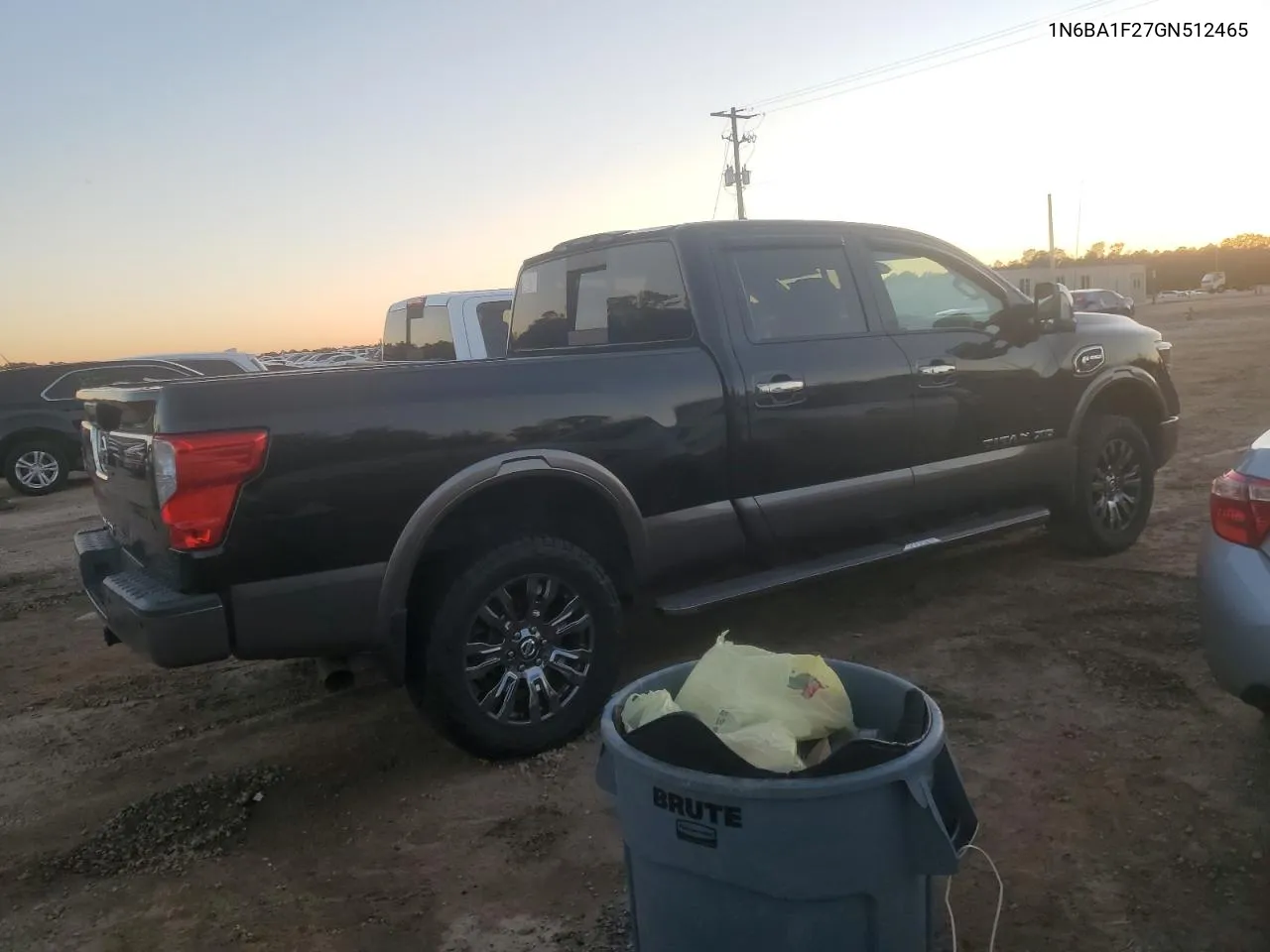 2016 Nissan Titan Xd Sl VIN: 1N6BA1F27GN512465 Lot: 80720764