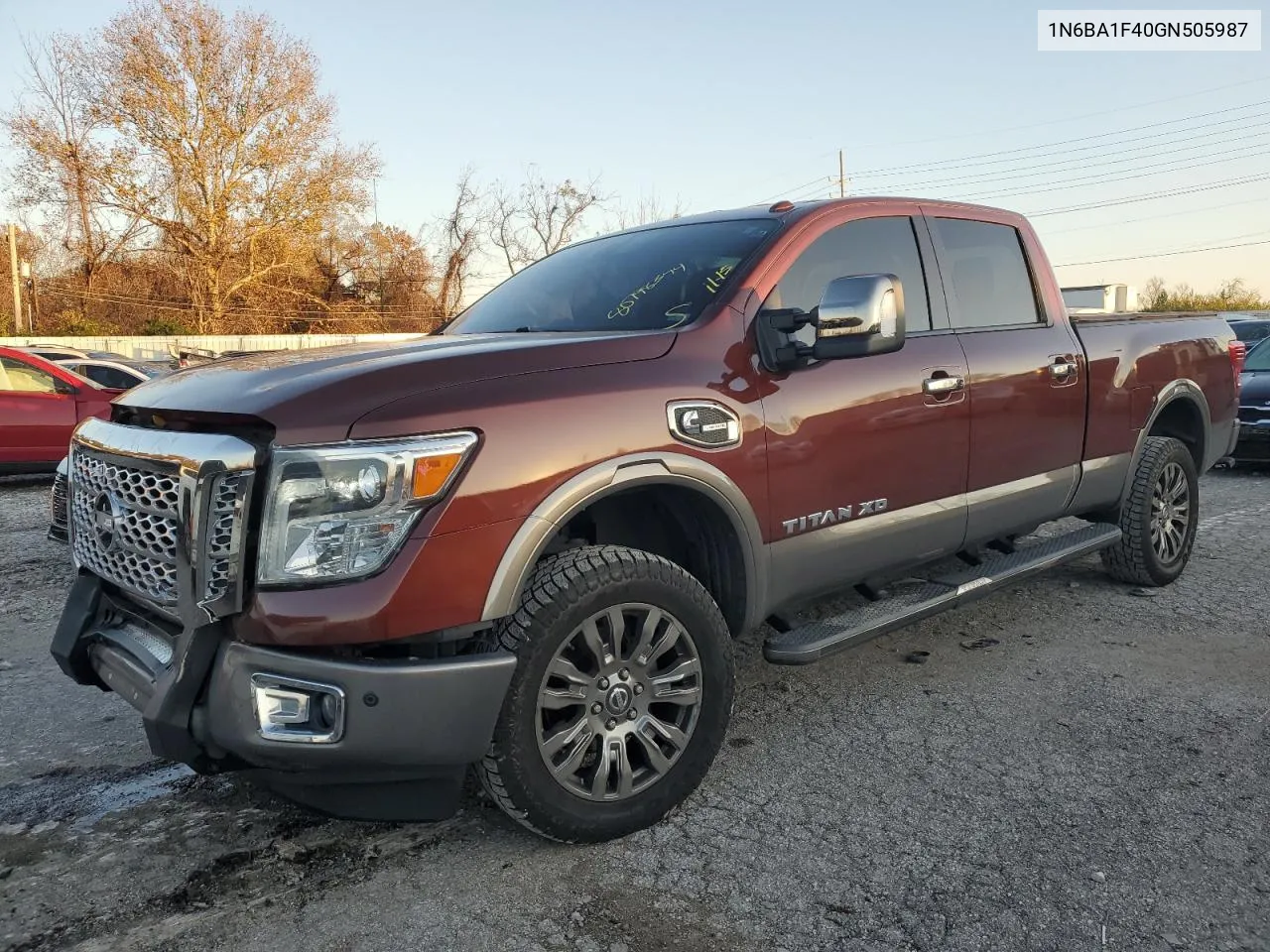 2016 Nissan Titan Xd Sl VIN: 1N6BA1F40GN505987 Lot: 80798344