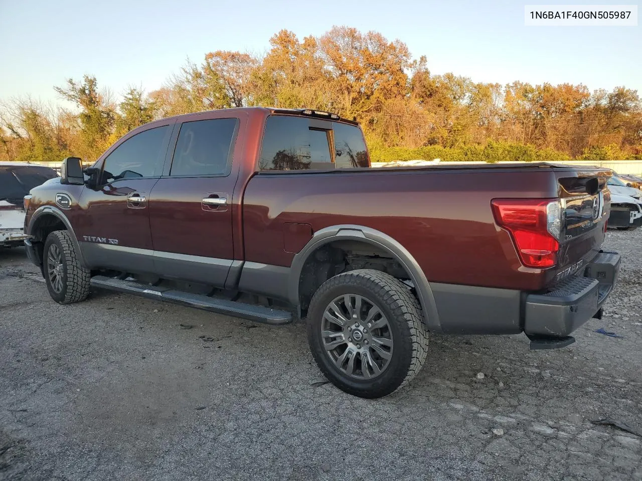 2016 Nissan Titan Xd Sl VIN: 1N6BA1F40GN505987 Lot: 80798344