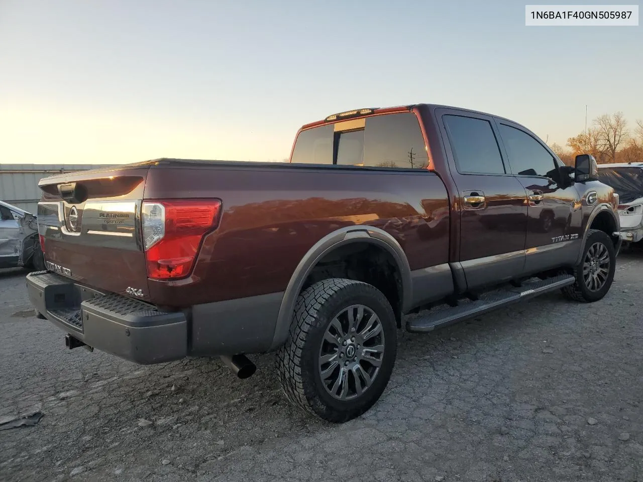 2016 Nissan Titan Xd Sl VIN: 1N6BA1F40GN505987 Lot: 80798344