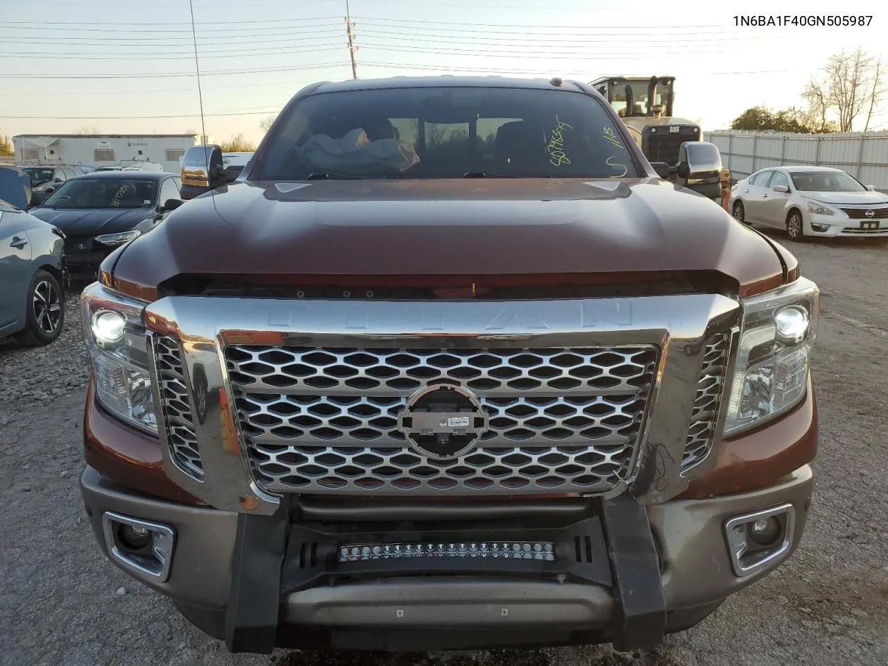 2016 Nissan Titan Xd Sl VIN: 1N6BA1F40GN505987 Lot: 80798344