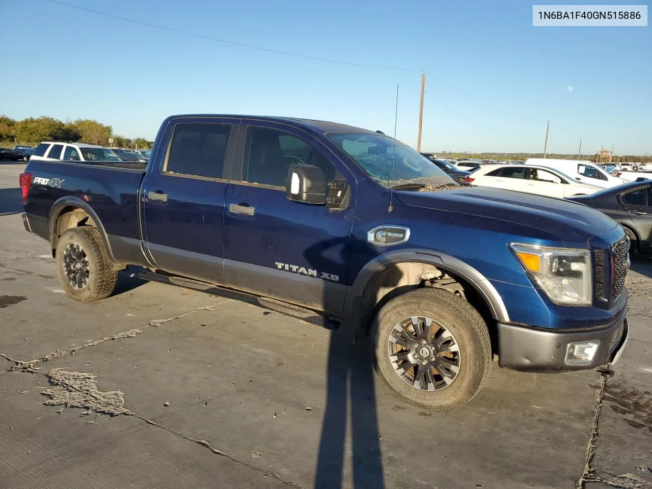 2016 Nissan Titan Xd Sl VIN: 1N6BA1F40GN515886 Lot: 80798594