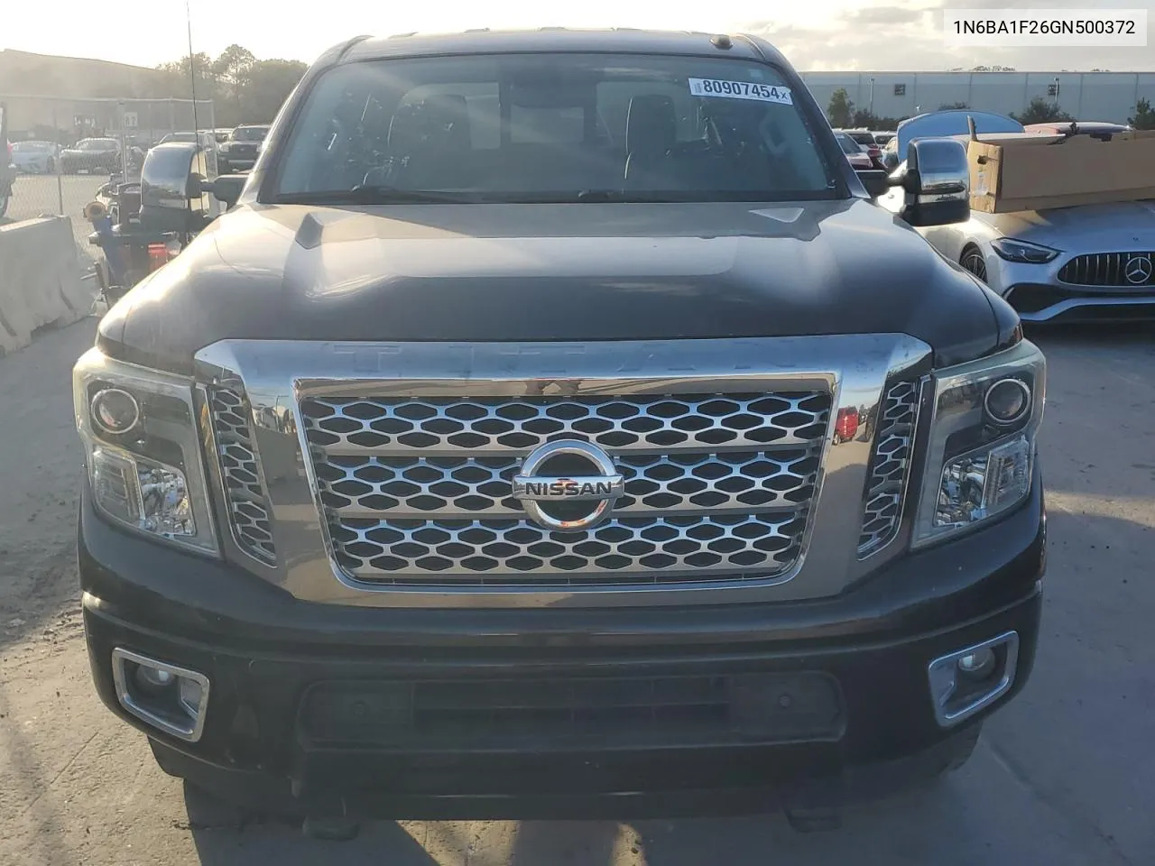 2016 Nissan Titan Xd Sl VIN: 1N6BA1F26GN500372 Lot: 80907454