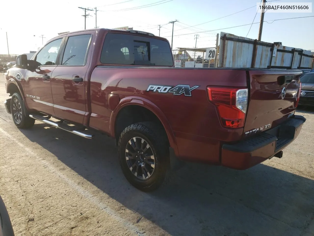 2016 Nissan Titan Xd Sl VIN: 1N6BA1F46GN516606 Lot: 81097854