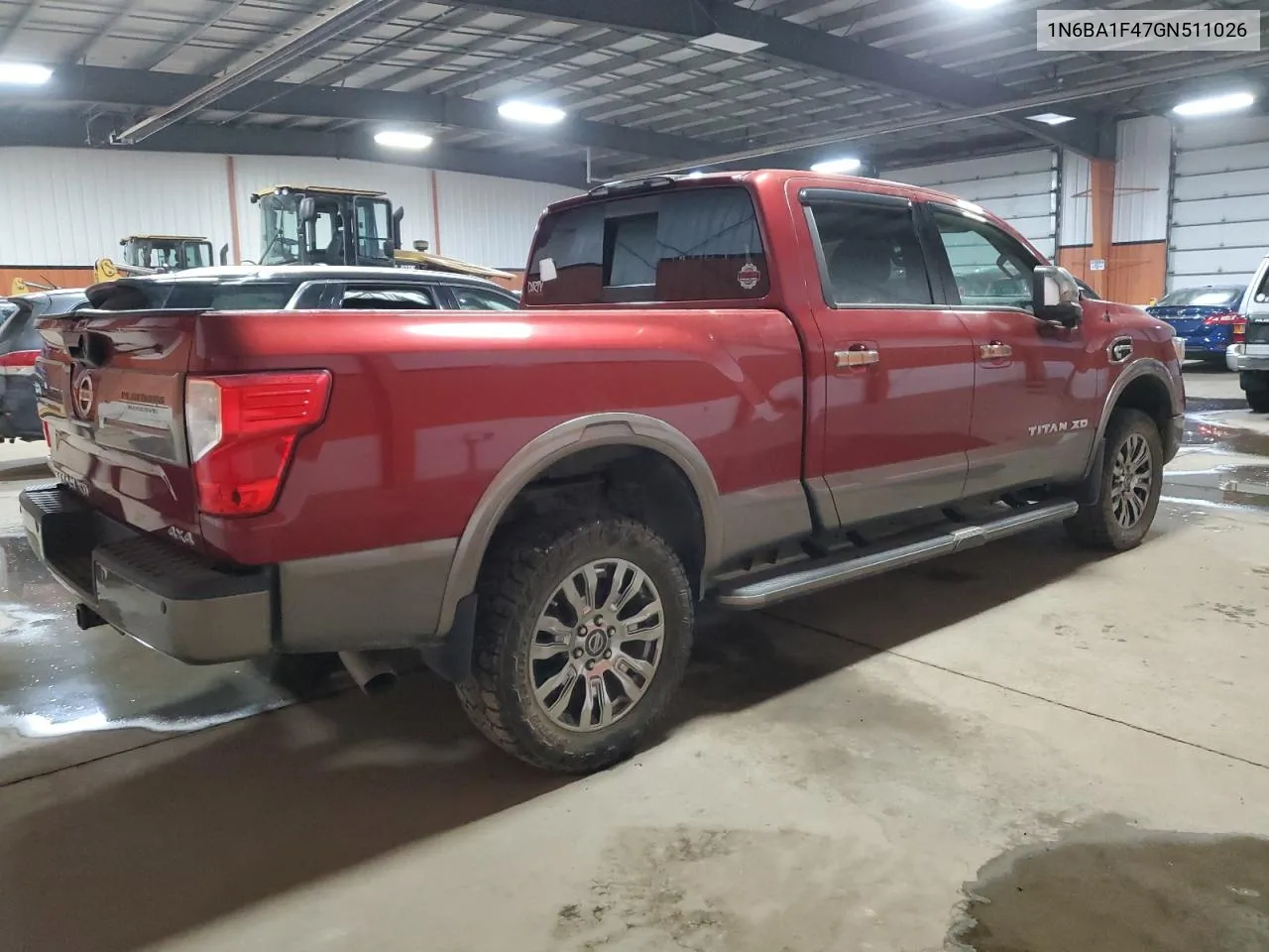 2016 Nissan Titan Xd Sl VIN: 1N6BA1F47GN511026 Lot: 81368224