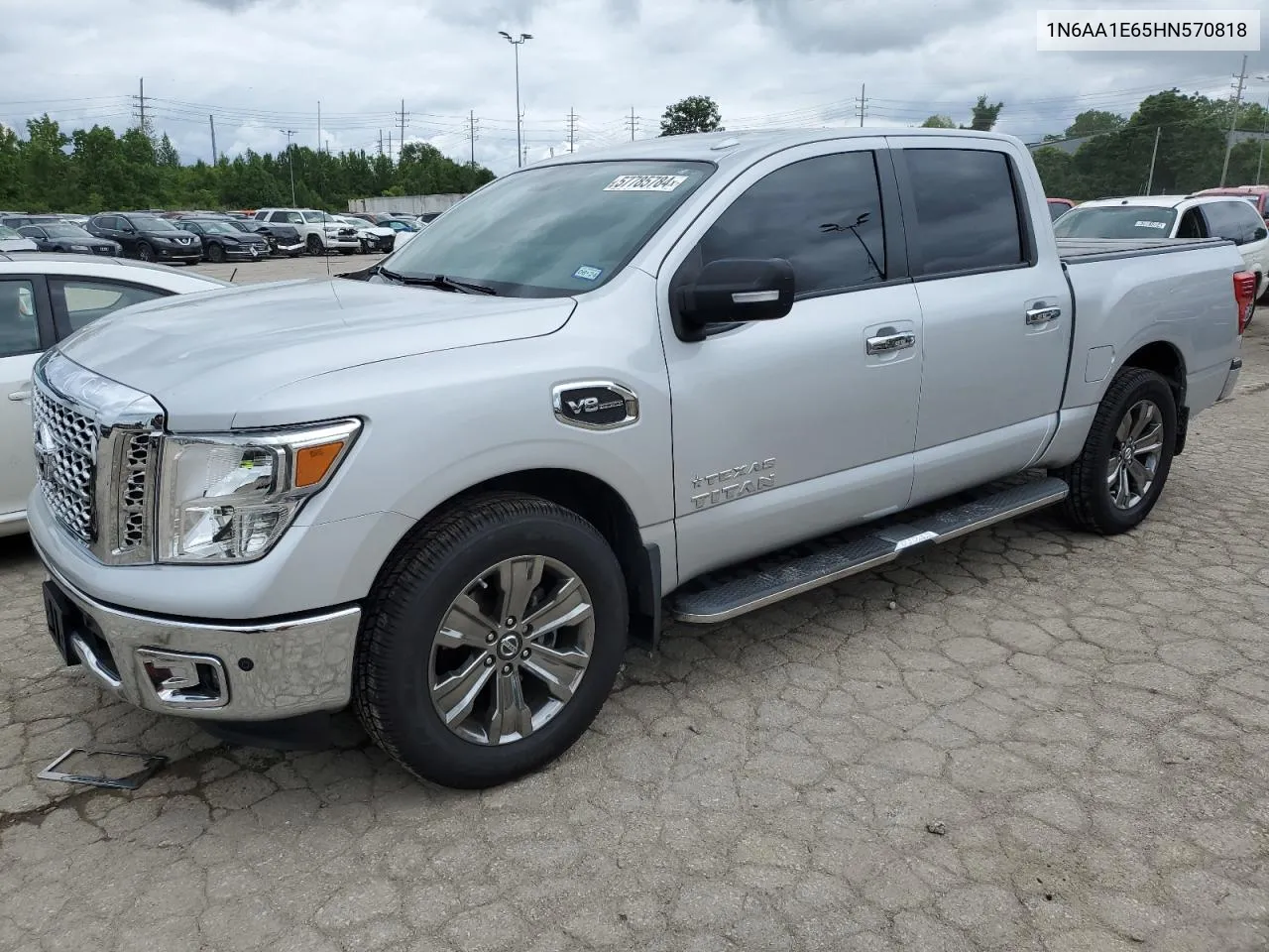 2017 Nissan Titan Sv VIN: 1N6AA1E65HN570818 Lot: 57785784