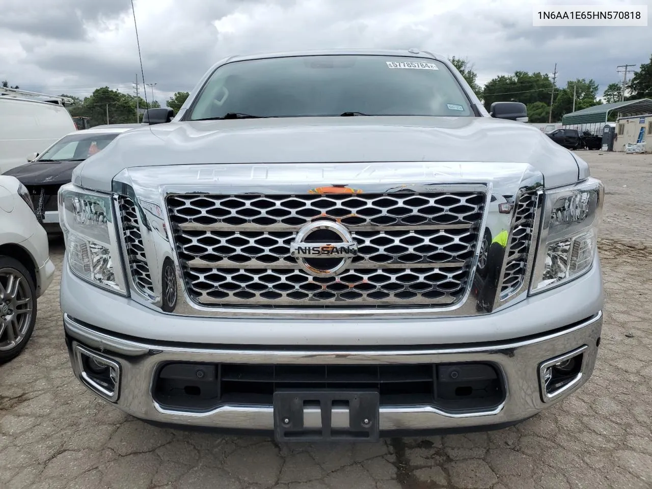 2017 Nissan Titan Sv VIN: 1N6AA1E65HN570818 Lot: 57785784