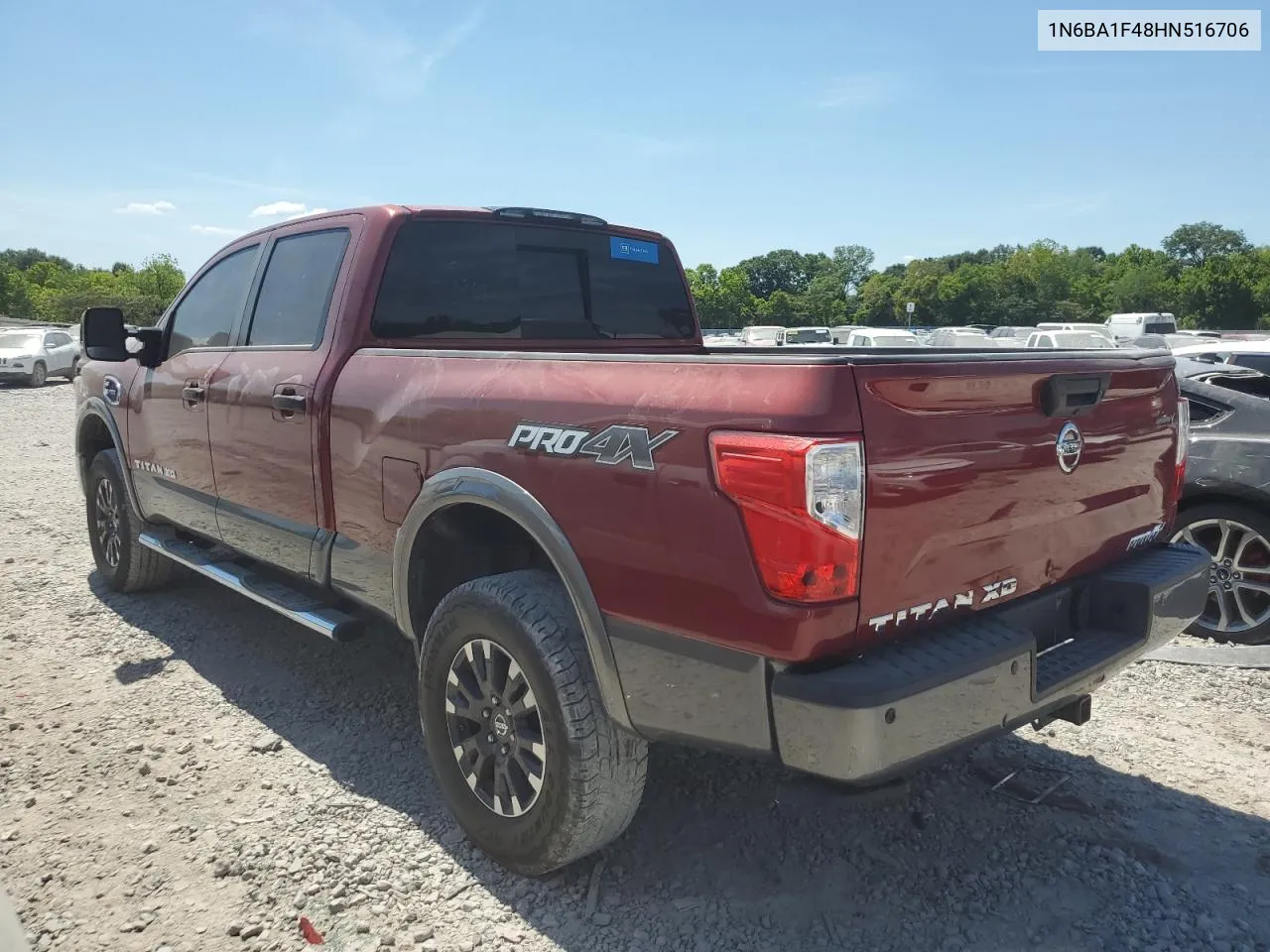 2017 Nissan Titan Xd Sl VIN: 1N6BA1F48HN516706 Lot: 60725904