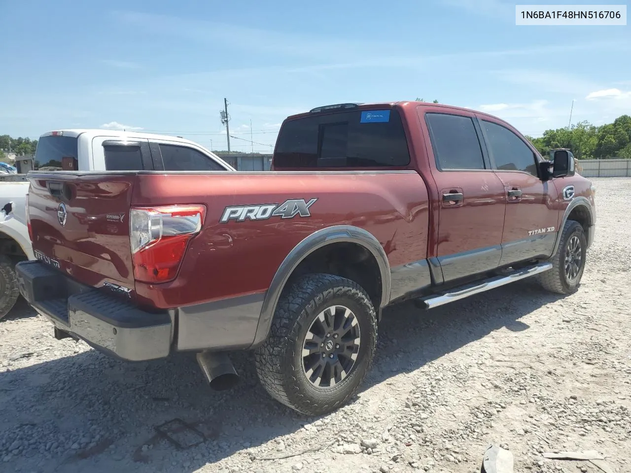 2017 Nissan Titan Xd Sl VIN: 1N6BA1F48HN516706 Lot: 60725904