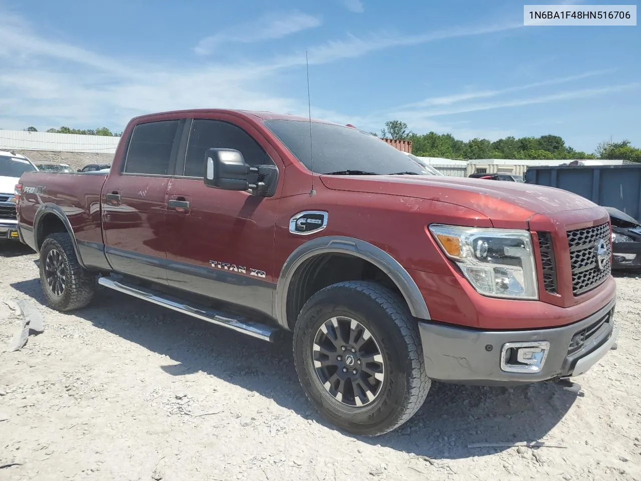 2017 Nissan Titan Xd Sl VIN: 1N6BA1F48HN516706 Lot: 60725904