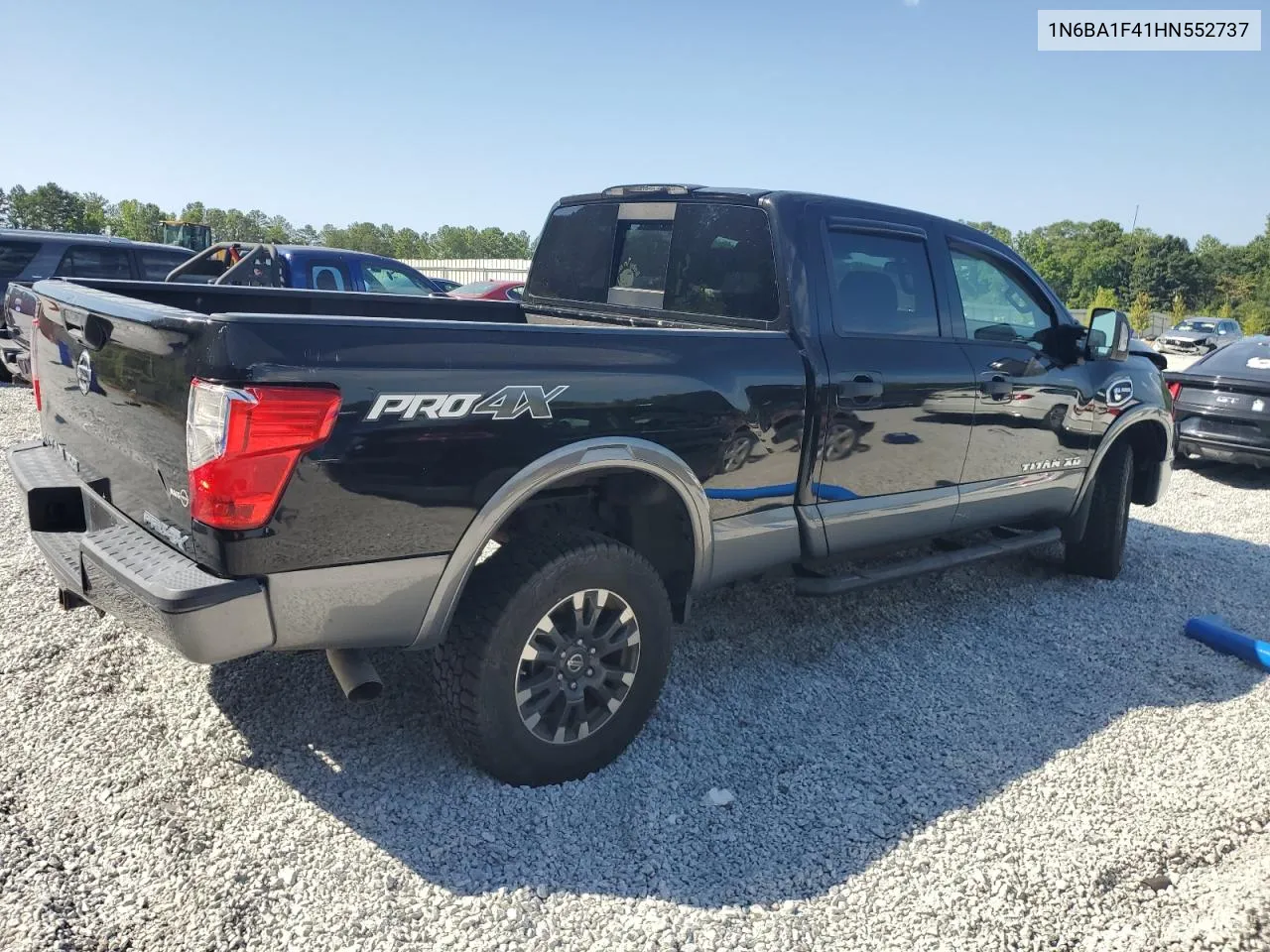 2017 Nissan Titan Xd Sl VIN: 1N6BA1F41HN552737 Lot: 60822044