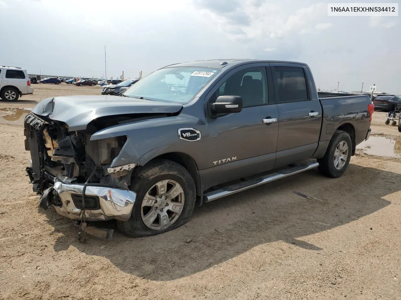 2017 Nissan Titan S VIN: 1N6AA1EKXHN534412 Lot: 63911294