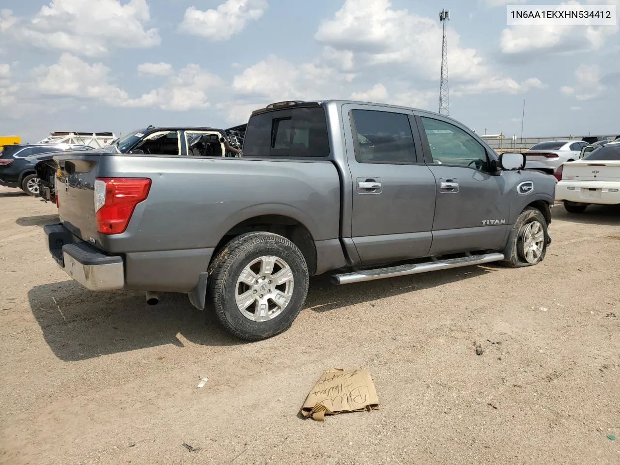 2017 Nissan Titan S VIN: 1N6AA1EKXHN534412 Lot: 63911294