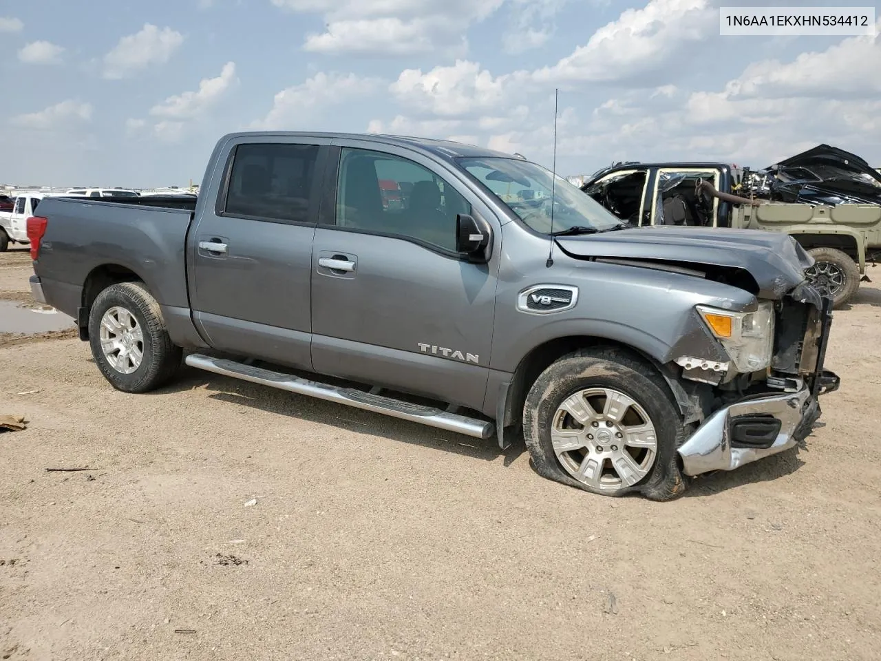 2017 Nissan Titan S VIN: 1N6AA1EKXHN534412 Lot: 63911294