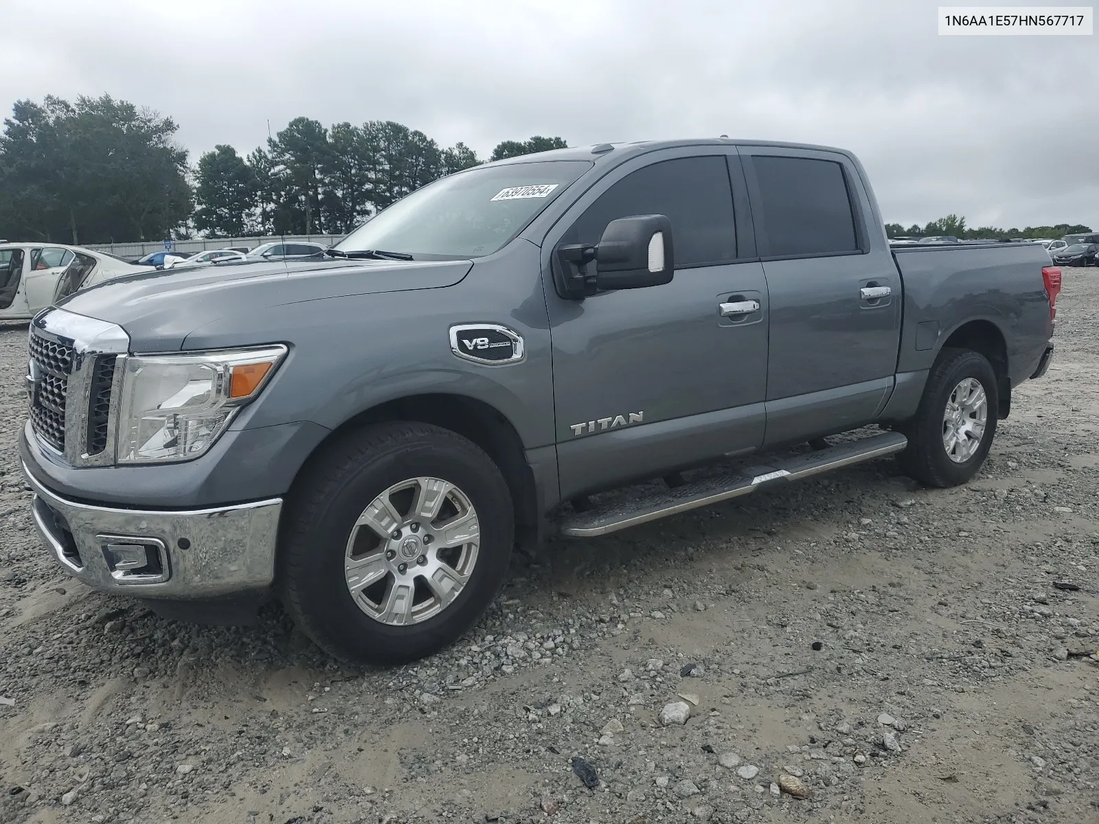 2017 Nissan Titan Sv VIN: 1N6AA1E57HN567717 Lot: 63970554