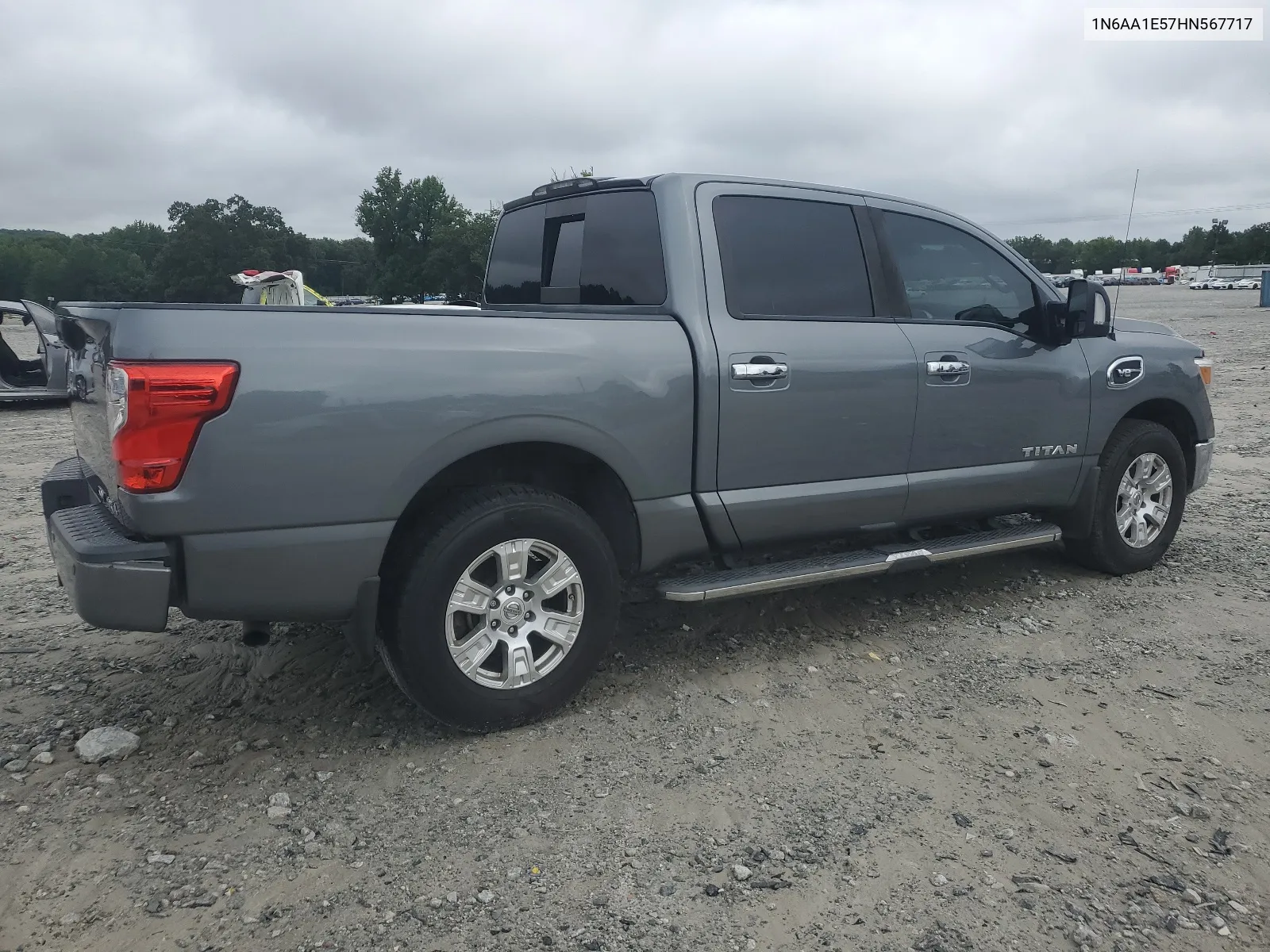 2017 Nissan Titan Sv VIN: 1N6AA1E57HN567717 Lot: 63970554