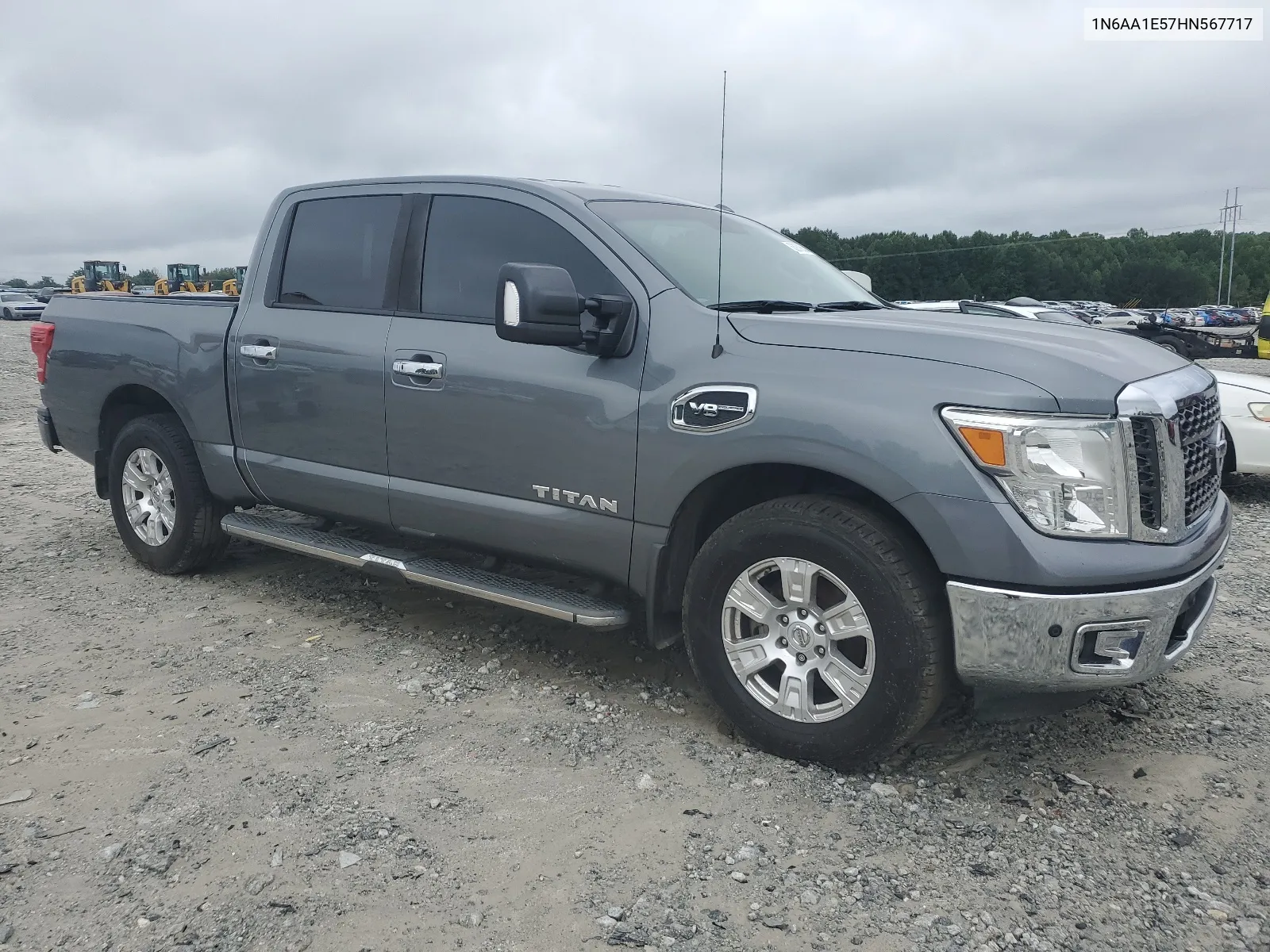 2017 Nissan Titan Sv VIN: 1N6AA1E57HN567717 Lot: 63970554