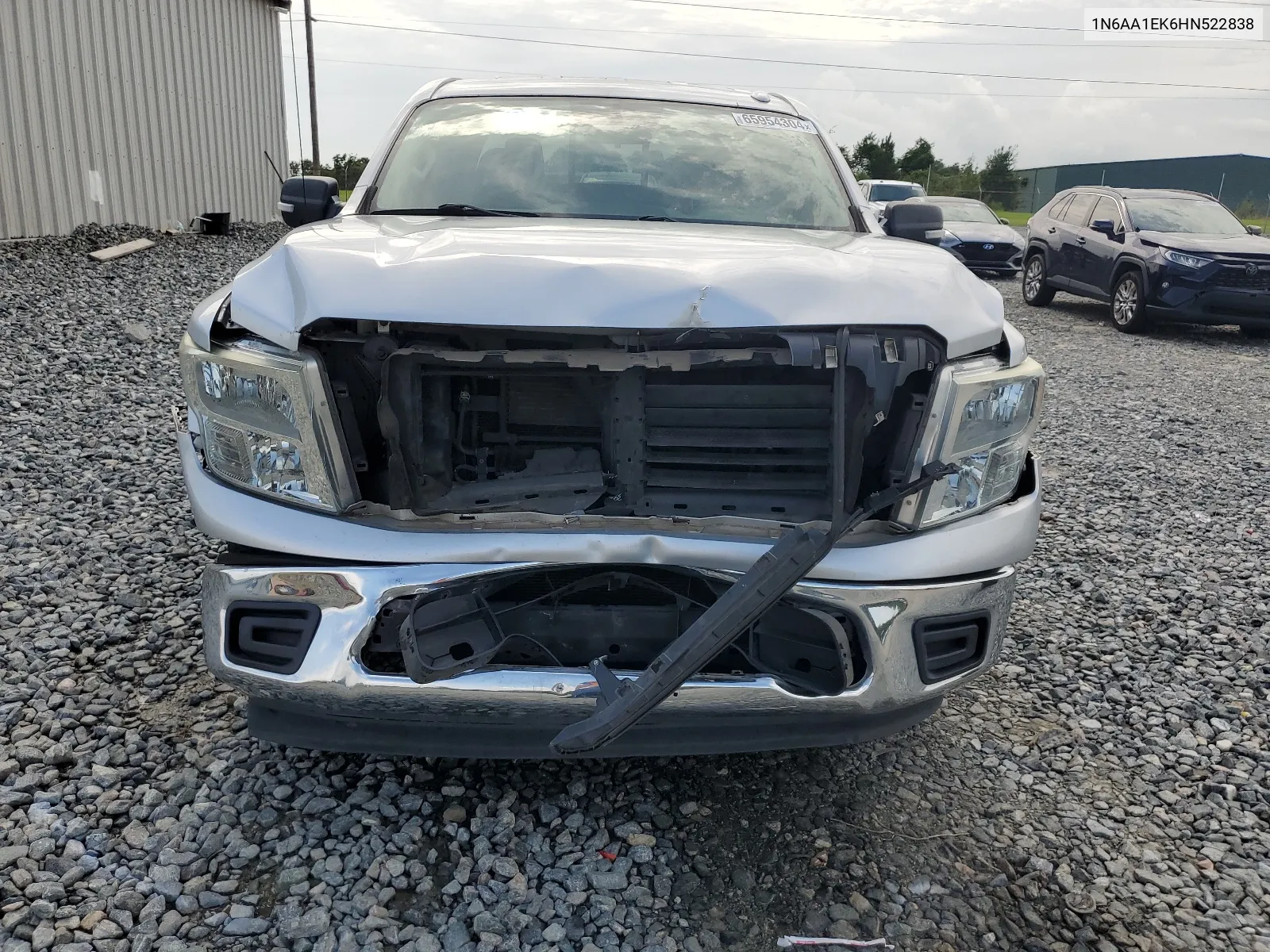 2017 Nissan Titan S VIN: 1N6AA1EK6HN522838 Lot: 65954304