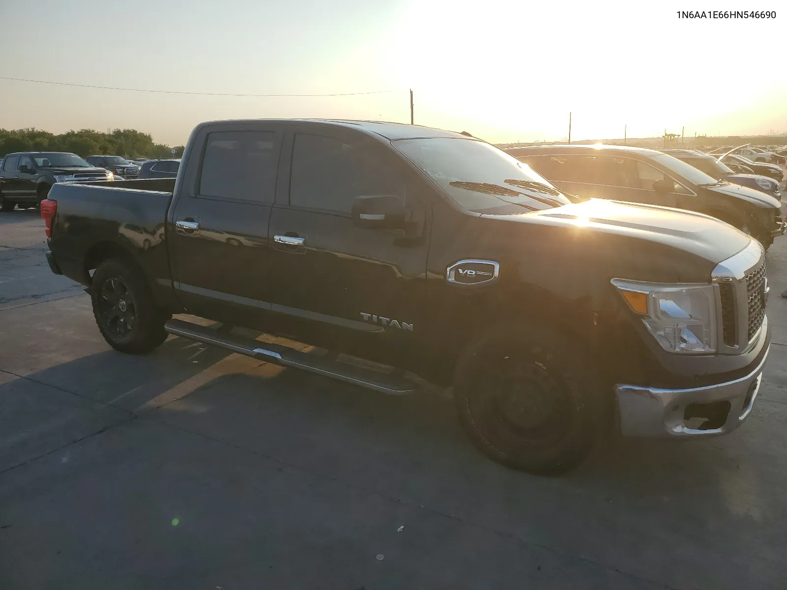 2017 Nissan Titan Sv VIN: 1N6AA1E66HN546690 Lot: 66477614