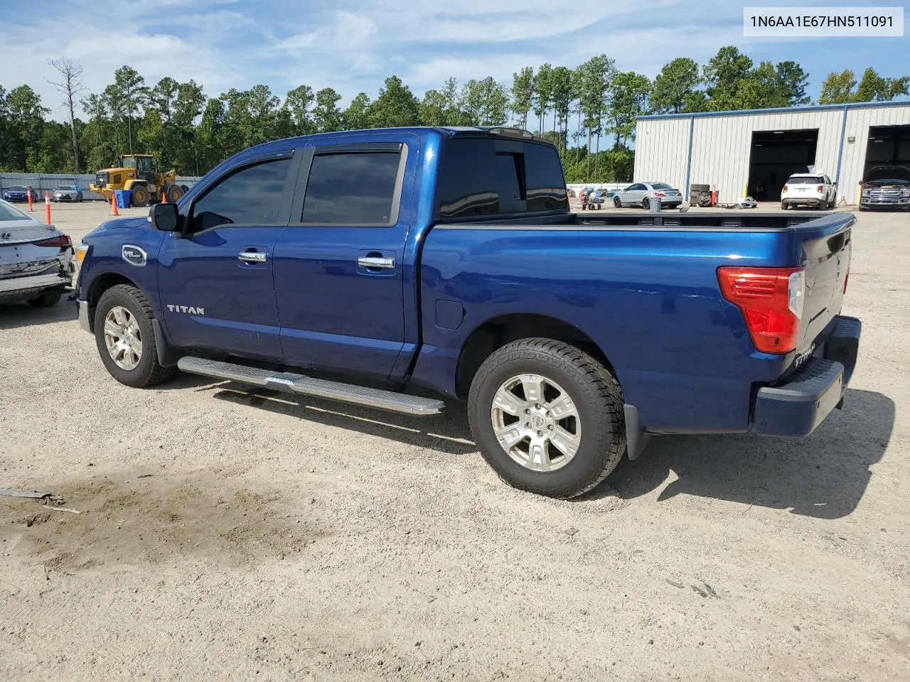 2017 Nissan Titan Sv VIN: 1N6AA1E67HN511091 Lot: 66588964