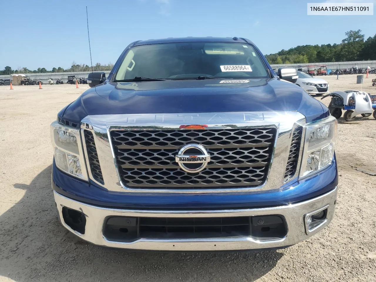 2017 Nissan Titan Sv VIN: 1N6AA1E67HN511091 Lot: 66588964