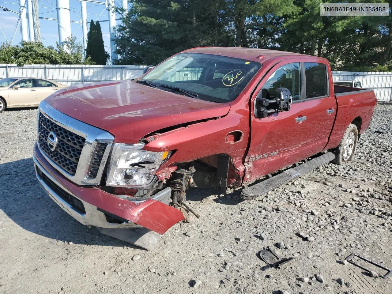 2017 Nissan Titan Xd Sl VIN: 1N6BA1F49HN535488 Lot: 66770664