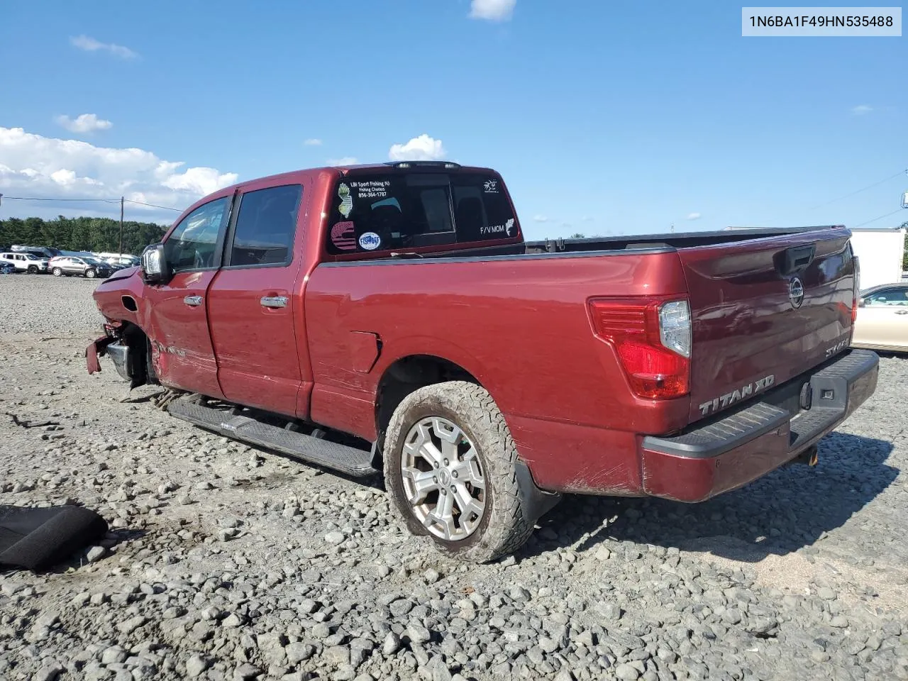 2017 Nissan Titan Xd Sl VIN: 1N6BA1F49HN535488 Lot: 66770664