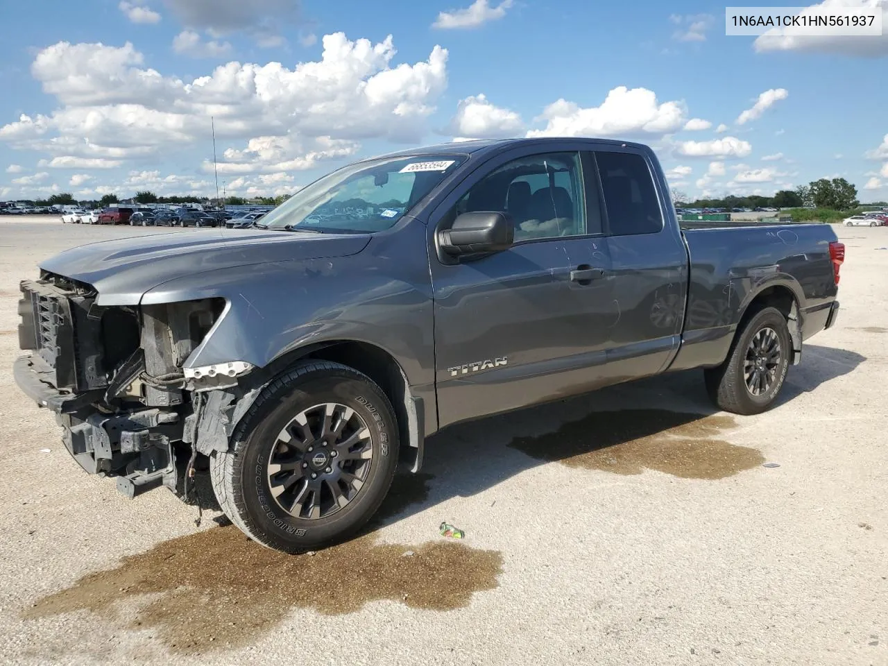 2017 Nissan Titan S VIN: 1N6AA1CK1HN561937 Lot: 66853594