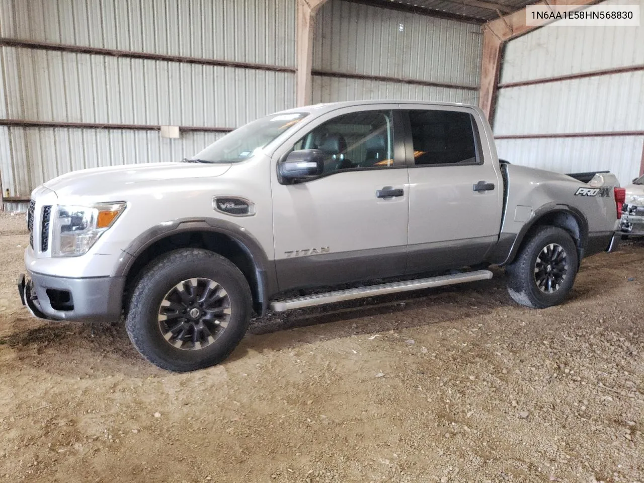 2017 Nissan Titan Sv VIN: 1N6AA1E58HN568830 Lot: 67260364