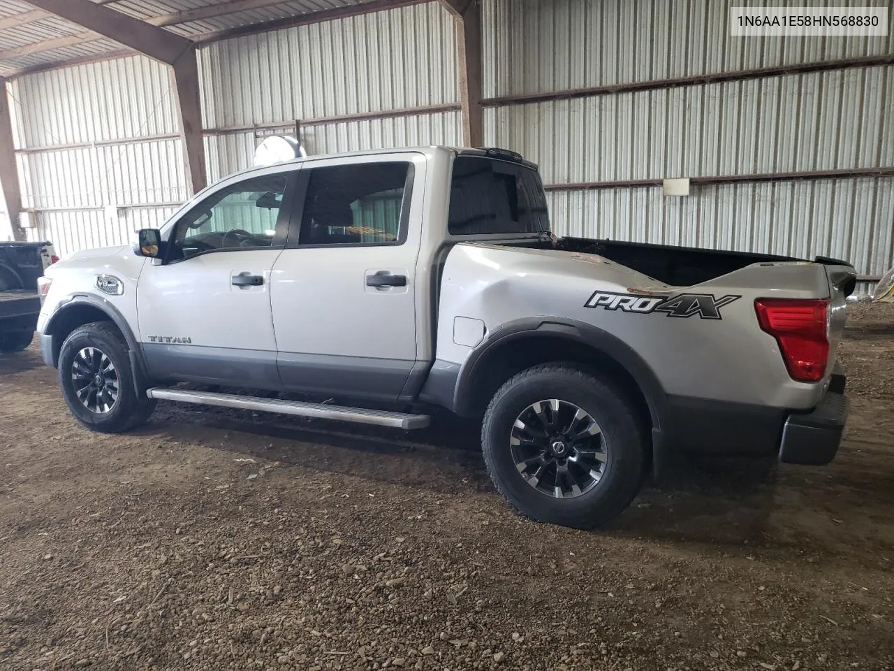 2017 Nissan Titan Sv VIN: 1N6AA1E58HN568830 Lot: 67260364