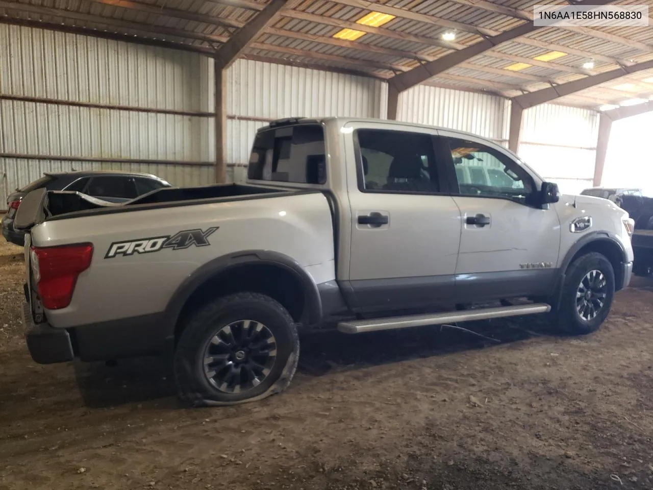 2017 Nissan Titan Sv VIN: 1N6AA1E58HN568830 Lot: 67260364