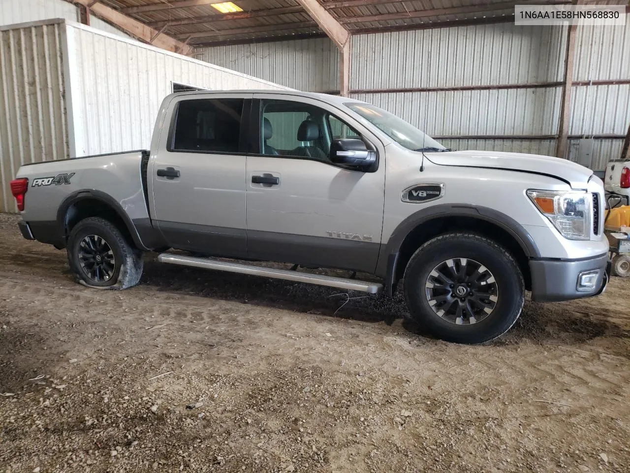 2017 Nissan Titan Sv VIN: 1N6AA1E58HN568830 Lot: 67260364