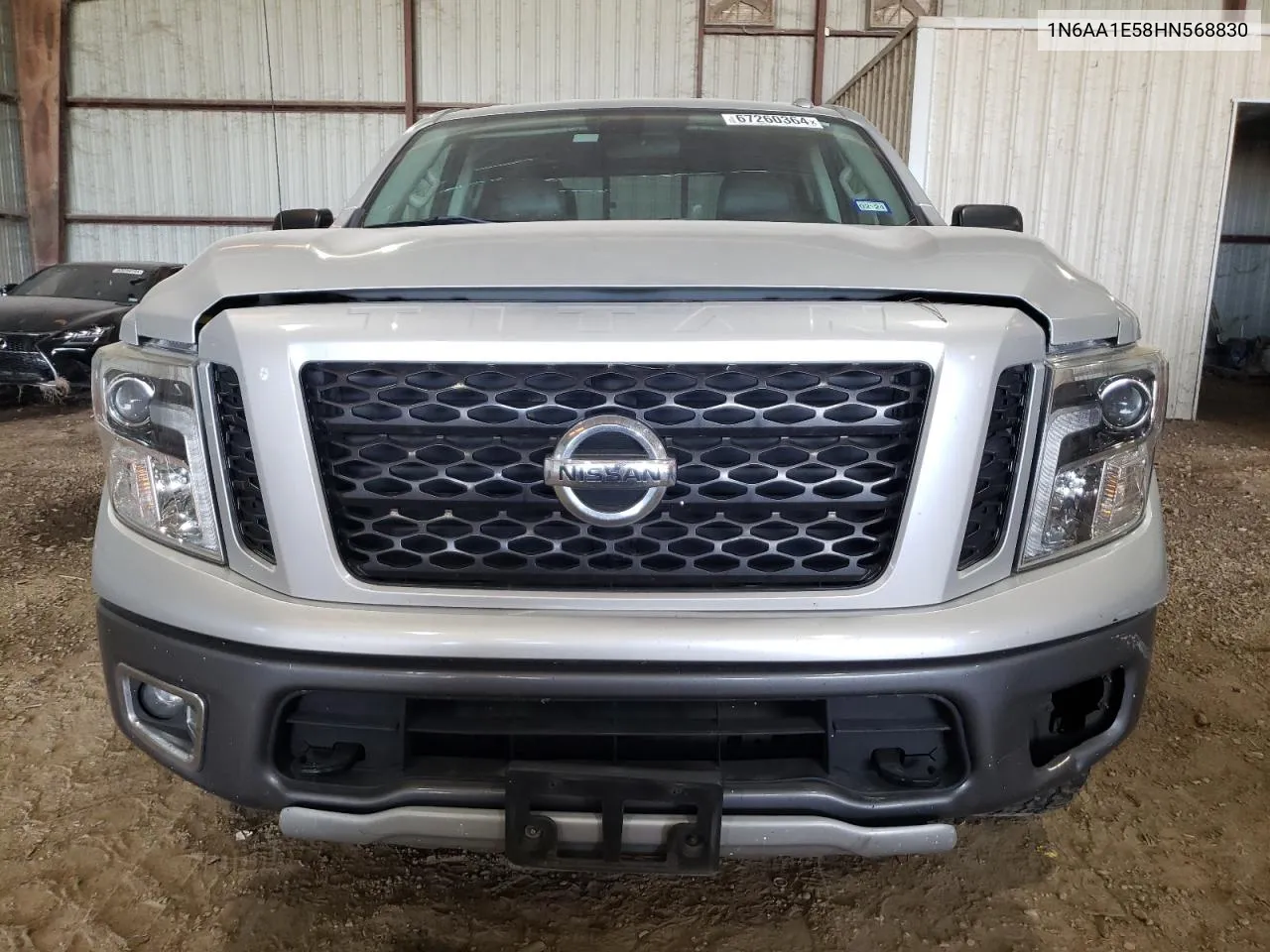 2017 Nissan Titan Sv VIN: 1N6AA1E58HN568830 Lot: 67260364