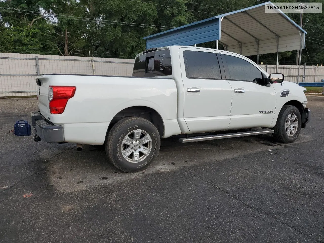 2017 Nissan Titan S VIN: 1N6AA1EK3HN537815 Lot: 67334464