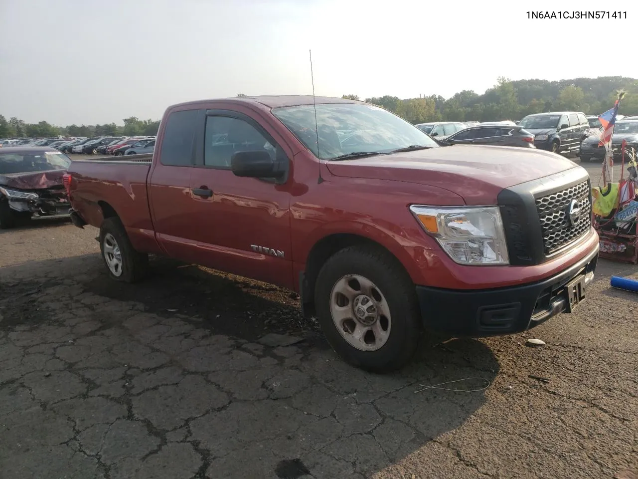 1N6AA1CJ3HN571411 2017 Nissan Titan S