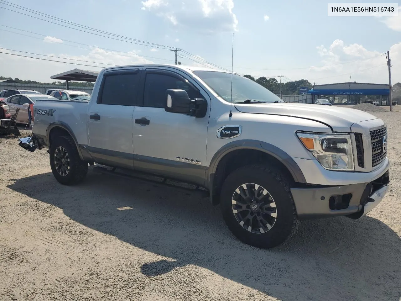 2017 Nissan Titan Sv VIN: 1N6AA1E56HN516743 Lot: 69409104