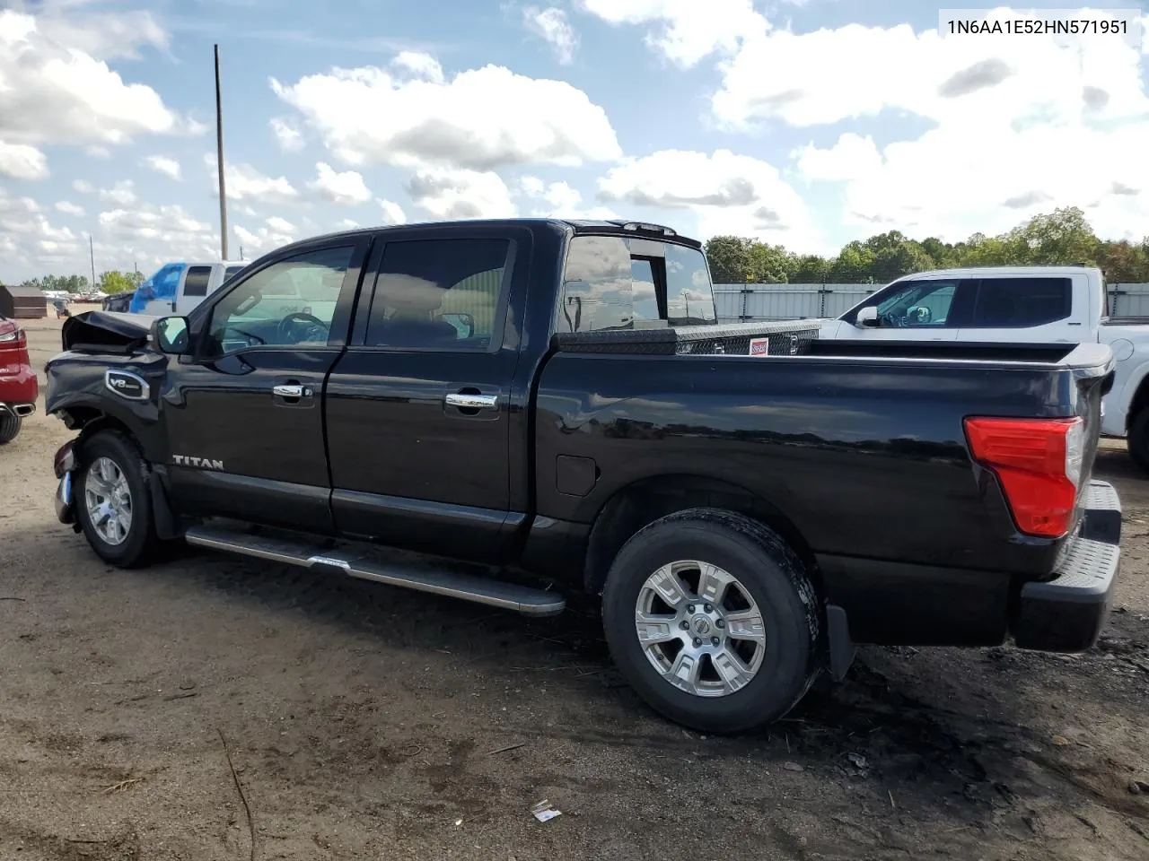 2017 Nissan Titan Sv VIN: 1N6AA1E52HN571951 Lot: 69514054