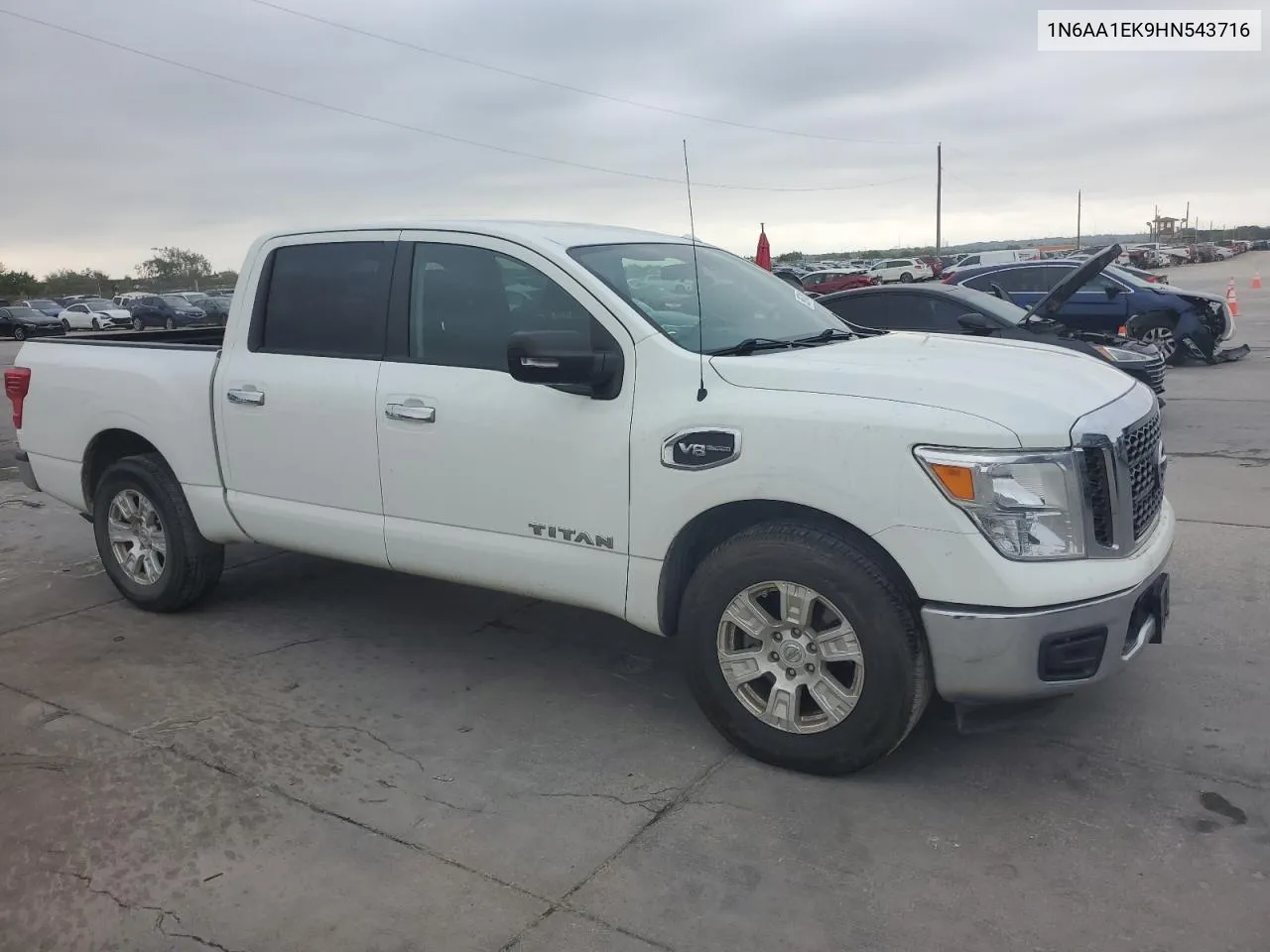 1N6AA1EK9HN543716 2017 Nissan Titan S