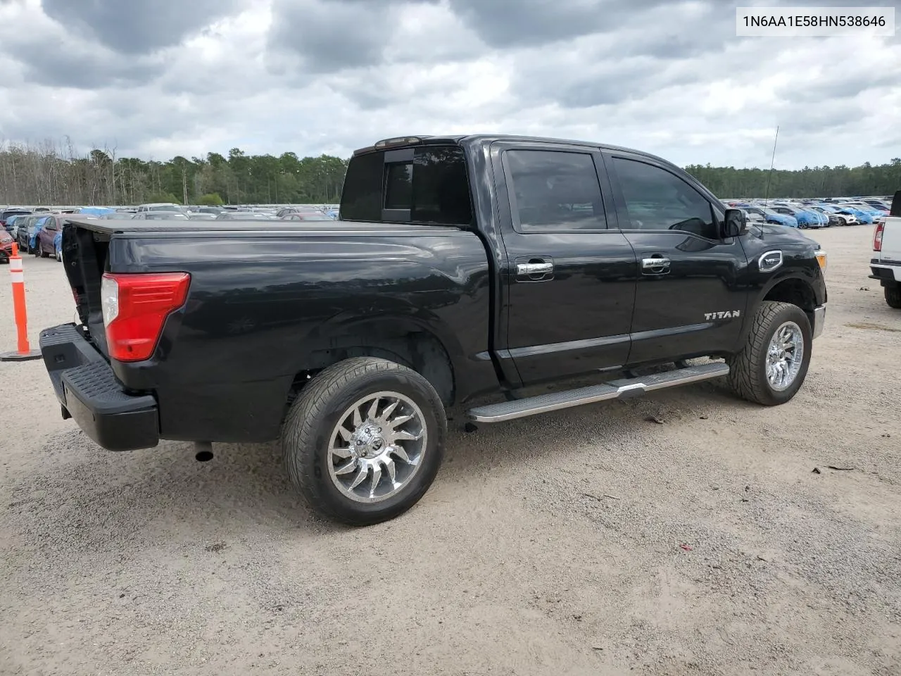 2017 Nissan Titan Sv VIN: 1N6AA1E58HN538646 Lot: 69739214