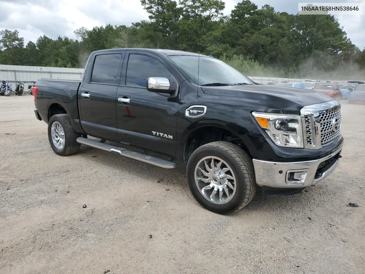 2017 Nissan Titan Sv VIN: 1N6AA1E58HN538646 Lot: 69739214