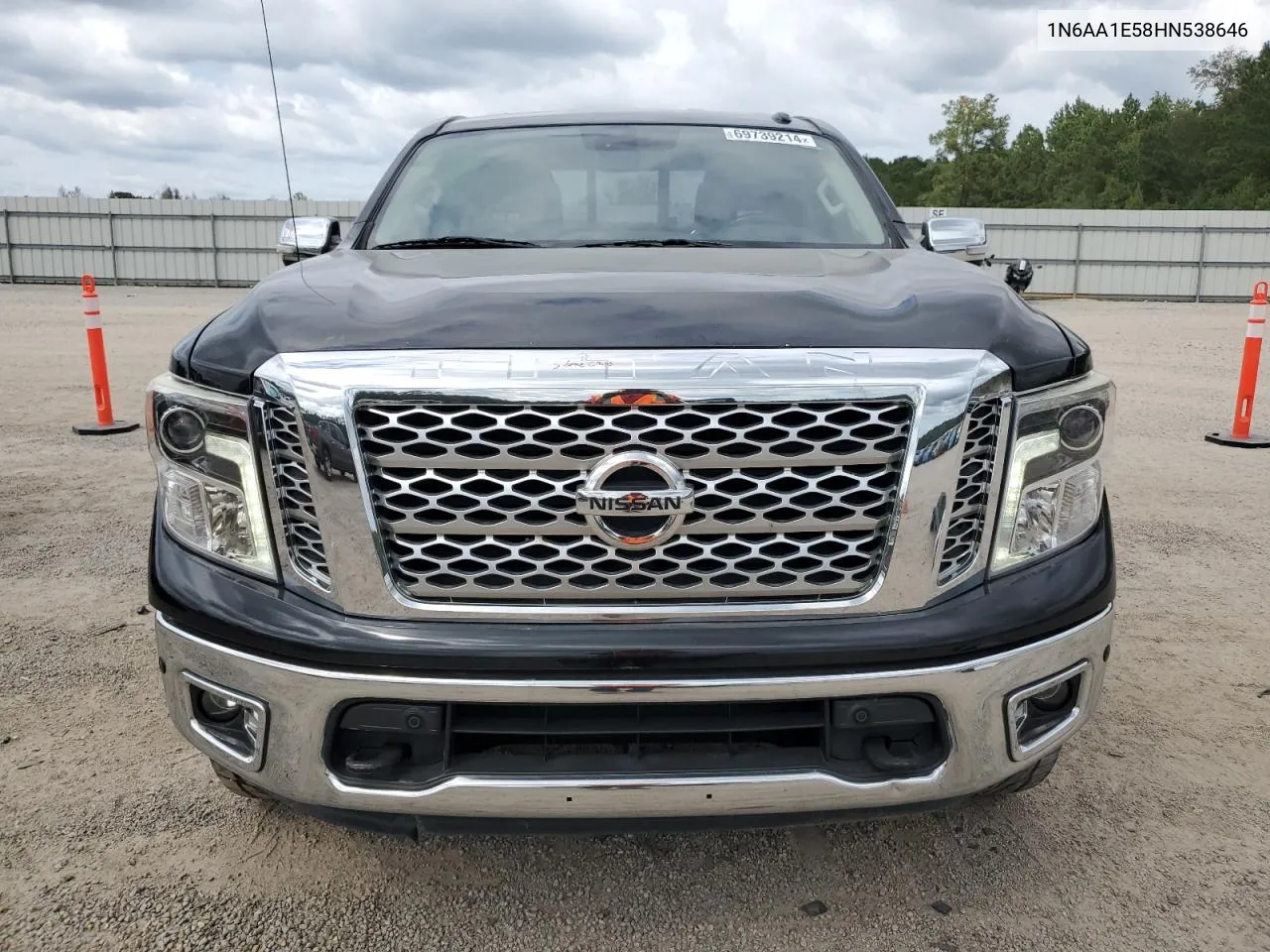 2017 Nissan Titan Sv VIN: 1N6AA1E58HN538646 Lot: 69739214