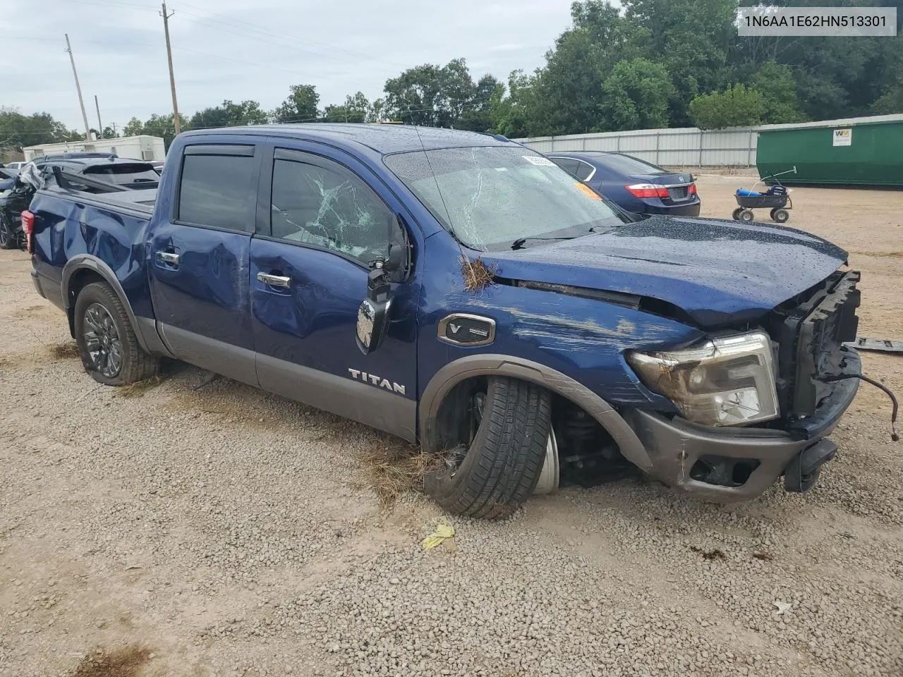 2017 Nissan Titan Sv VIN: 1N6AA1E62HN513301 Lot: 69858664