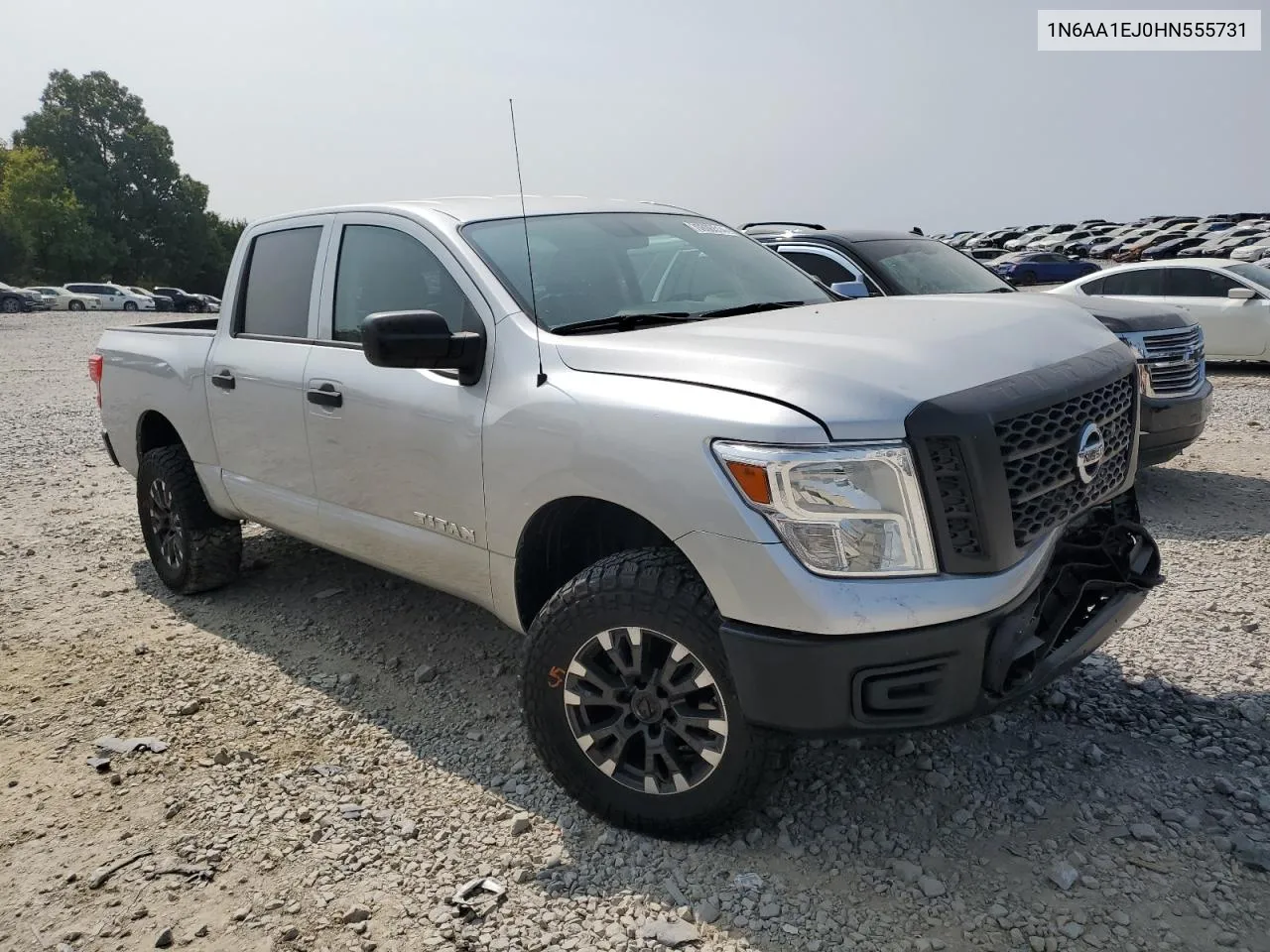 2017 Nissan Titan S VIN: 1N6AA1EJ0HN555731 Lot: 70806514