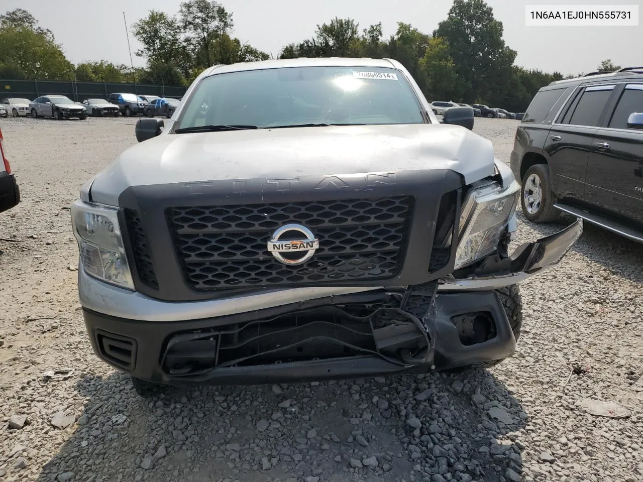 2017 Nissan Titan S VIN: 1N6AA1EJ0HN555731 Lot: 70806514