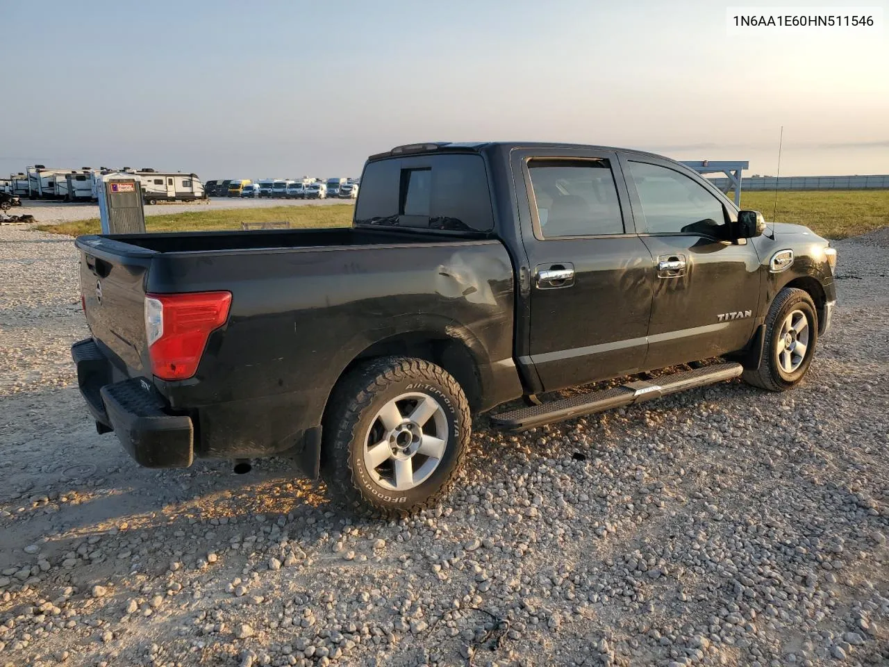 2017 Nissan Titan Sv VIN: 1N6AA1E60HN511546 Lot: 70836644